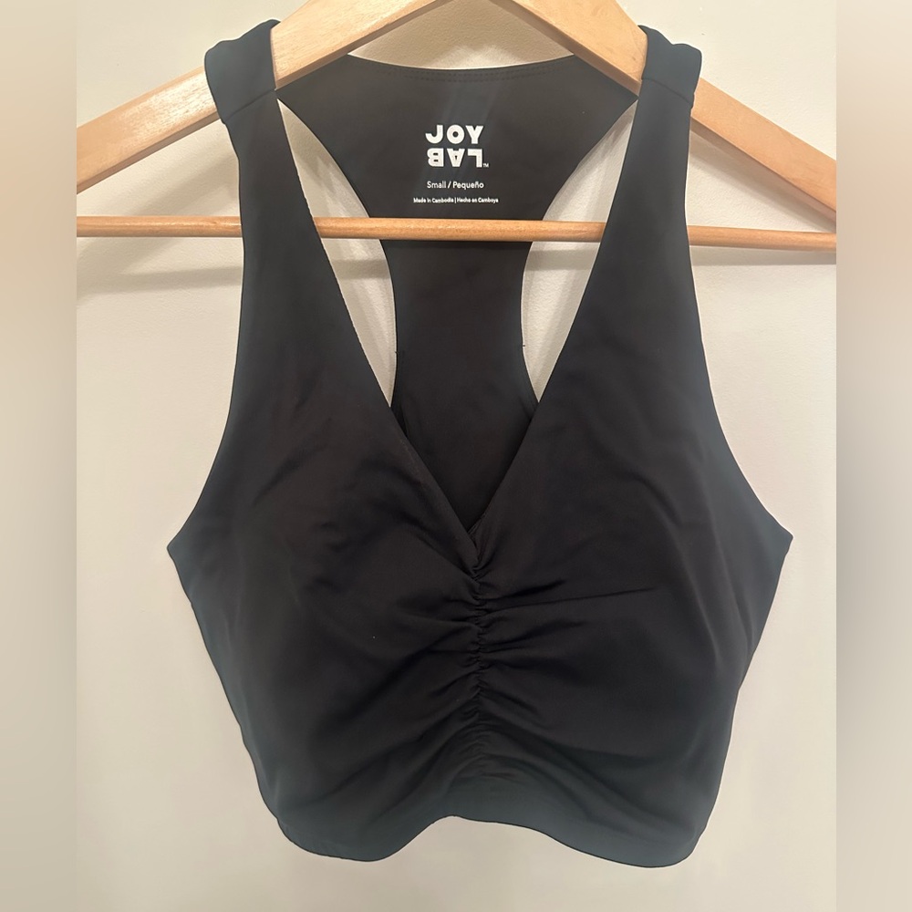 JoyLab Sleek Black Activewear Top